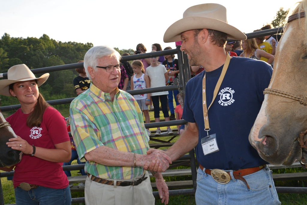 Hal Rogers at Cowboy Up for Christ
